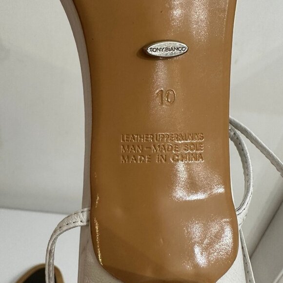 Tony Bianco White Strappy Sandals - Picture 10 of 10
